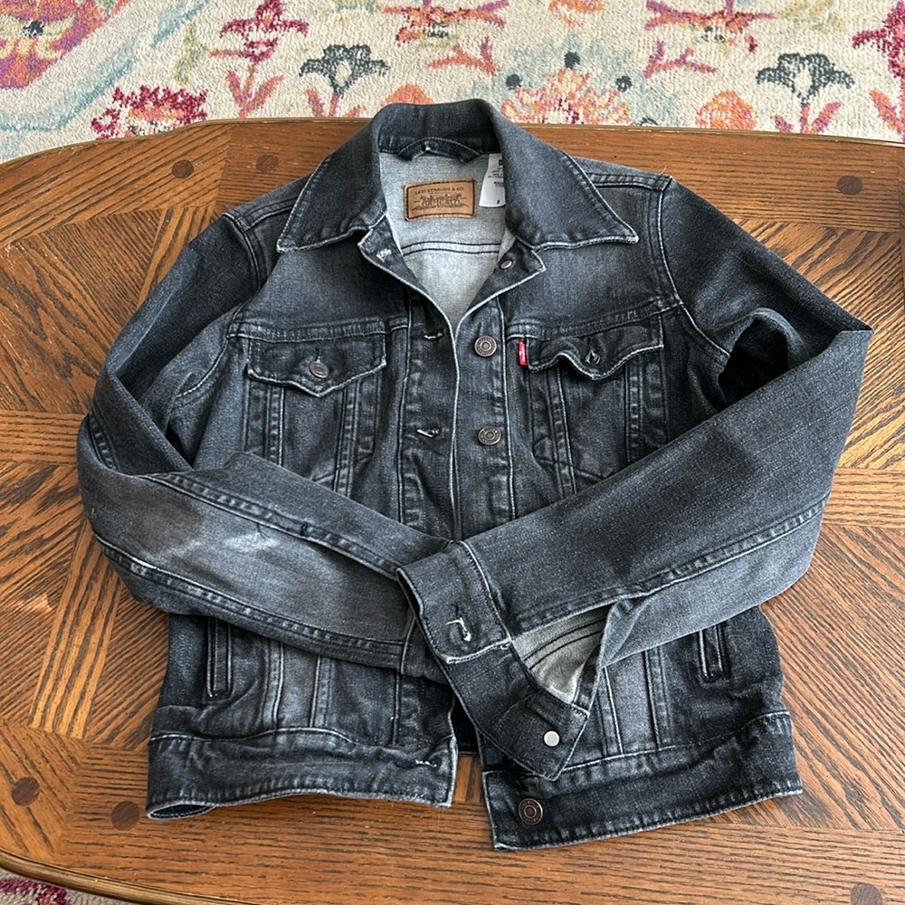 Levi's Charcoal Denim Jacket